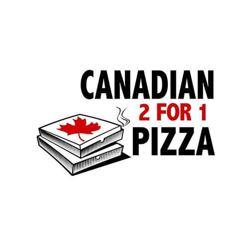 Canadian 2 For 1 Pizza Logo